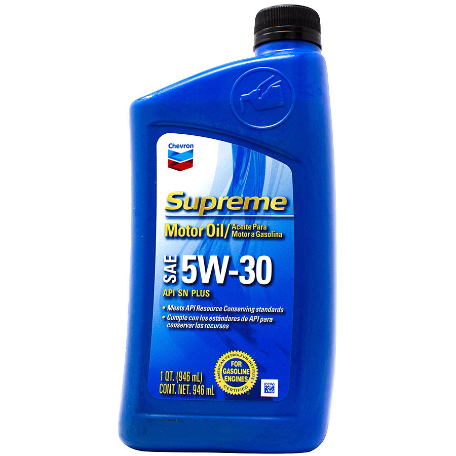 AUTO CHEVRON SUPREME 1 QT 5W-30 1CT
