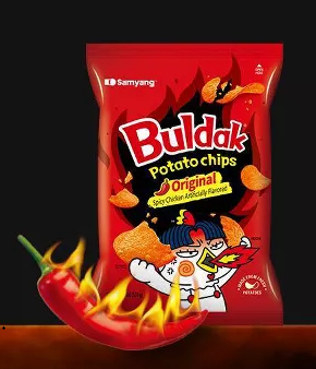 CHIPS BULDAK ORIGINAL 4.23OZ 1CT