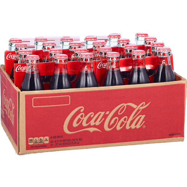 COCACOLA GLASS 235ML 24PK 1CT