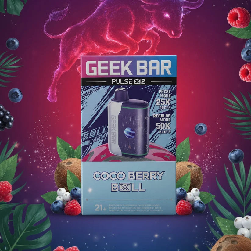 GEEK BAR PULSE X2 BULL 50K VAPE 5PK