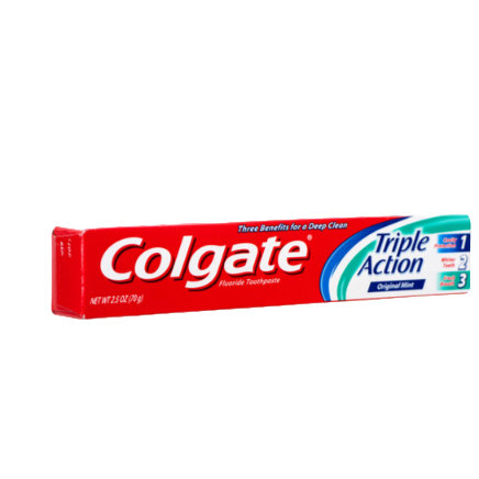 TOOTHPASTE COLGATE TRIPLE ACTION 2.5OZ 1CT