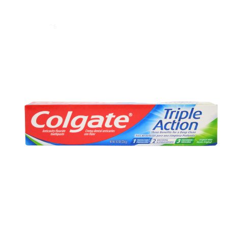 TOOTHPASTE COLGATE TRIPLE ACTION 4OZ 1CT