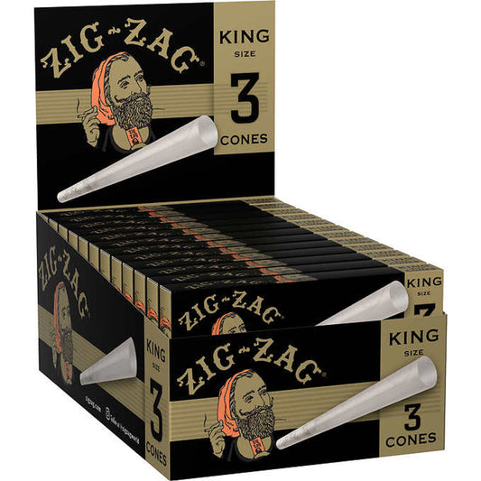 ZIG ZAG CONES KING 3PK