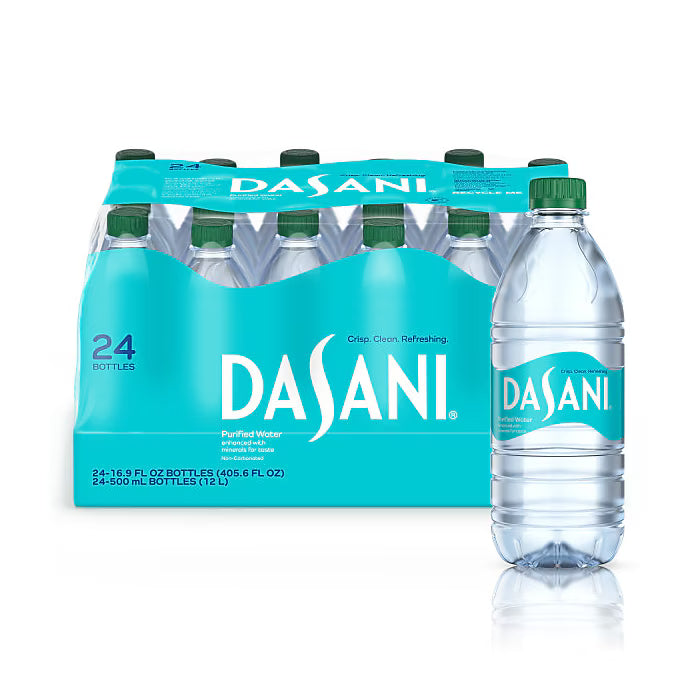 DASANI PURIFIED WATER, 16.9 OZ 24PK 1CT