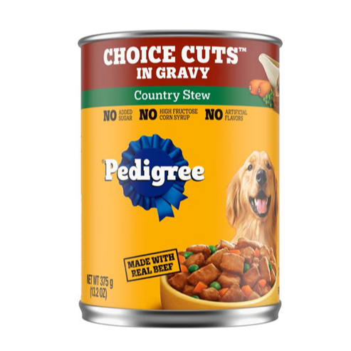 DOG FOOD PEDIGREE CHOICE CUT COUNTRY STEW 13.2OZ 1CT