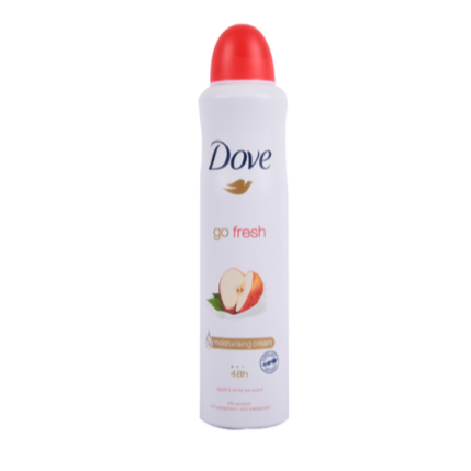DOVE BODY SPRAY APPLE&WHITE 250 ML 1CT