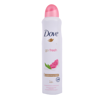 DOVE BODY SPRAY POMEGRANATE 250ML 1CT