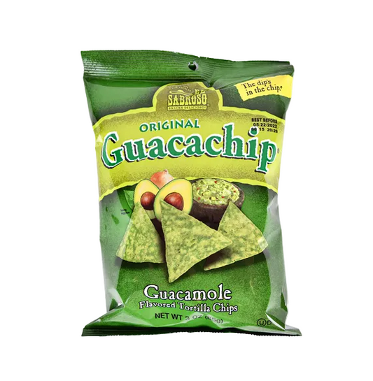 EL SABROSO CHIPS 3OZ GUACAMOLE 12PK