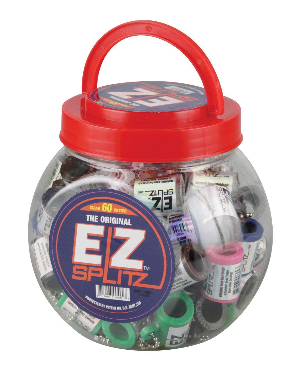 EZ SPLITZ CIGAR SPLITER 60PK 1 CONTAINER