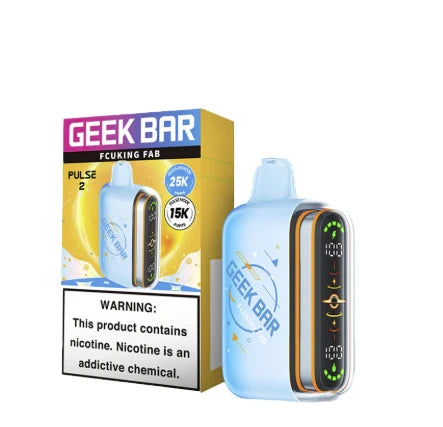 GEEK BAR PULSE2 HUBBA 25K VAPE 5PK