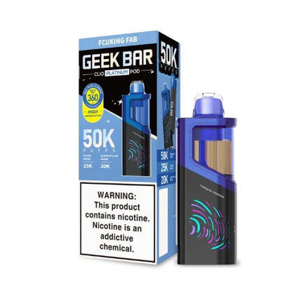 GEEK BAR CLIO PODS 50K VAPE 5PK