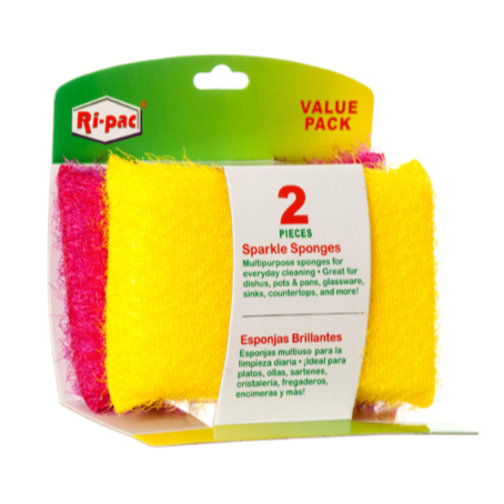 SPONGES RI-PAC SPARKLE 2PK