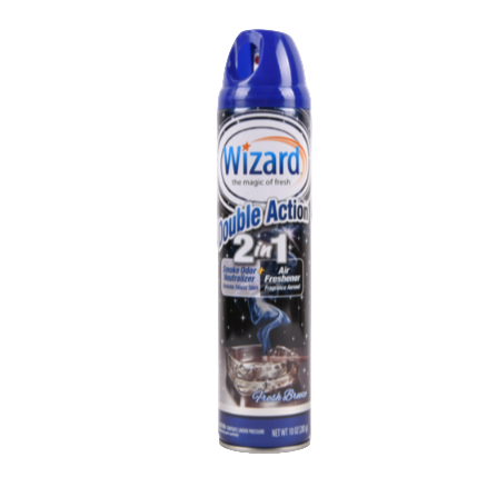 AIR FRESHENER WIZARD ODOR NEUTRALIZE FRESH BREEZE 10OZ 1CT