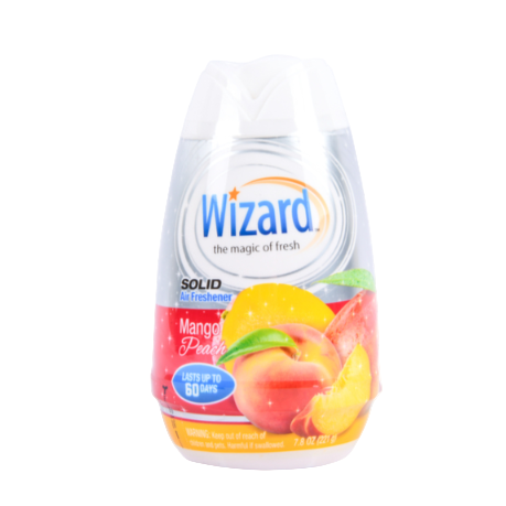 AIR FRESHENER WIZARD MANGO PEACH 7.8OZ 1CT