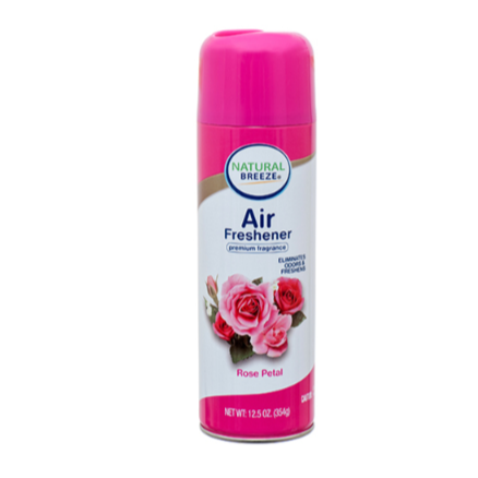 AIR FRESHENER NATURAL ROSE PETAL DRK PINK 12.5 OZ 1CT