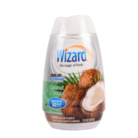AIR FRESHENER WIZARD COCONUT 7.8OZ 1CT