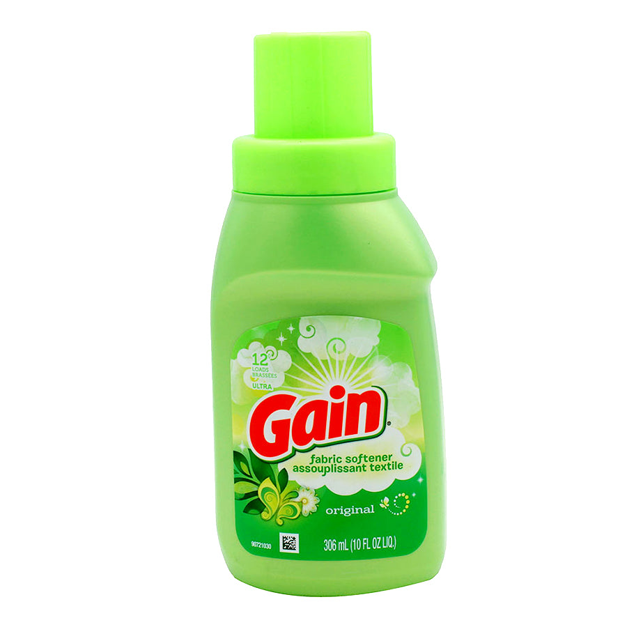 DETERGENT FABRIC SOFTENER GAIN LIQUID ORIGINAL 10OZ 1CT