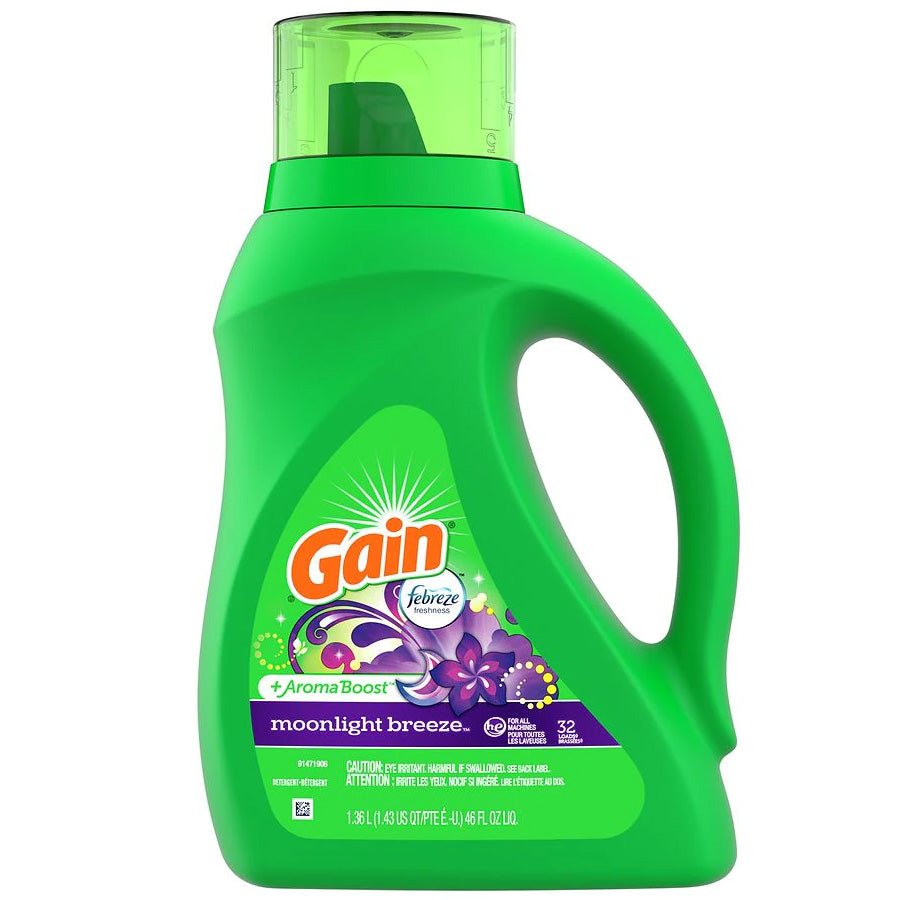 DETERGENT GAIN LIQUID MOONLIGHT 46OZ 1CT