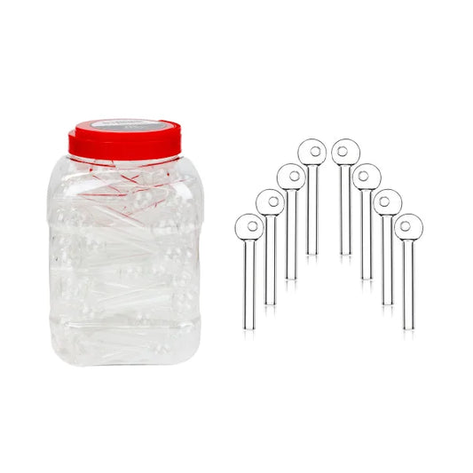 GLASS PIPES OB THICK 4 INCH JAR 90CT 1CT