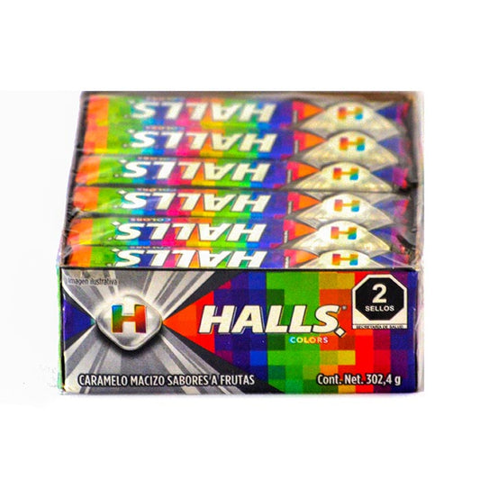 HALLS COUGH DROPS FRUITES 12PK