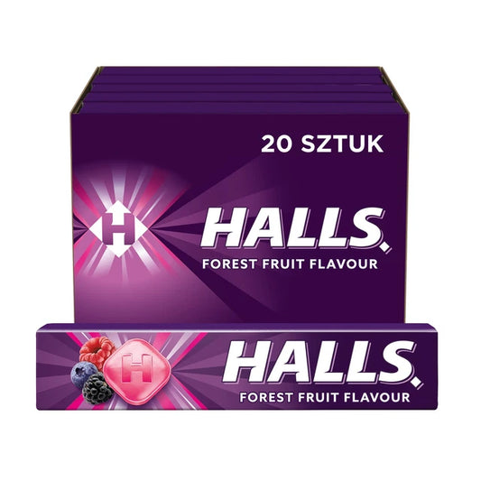 HALLS COUGH DROPS FOREST FRUIT 2OPK 1CT