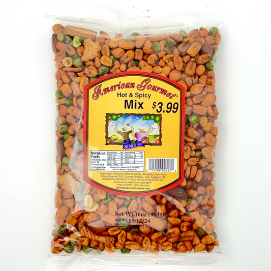 AMERICAN GOURMET (HOT & SPICY MIX) $3.99 10OZ 1CT