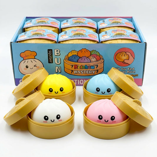 DUMPLING SQUISHY TOYS 12PK
