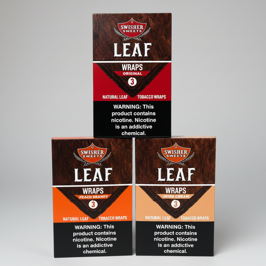 SWISHER SWEET F.P LEAF WRAPS $2.79 10/3PK