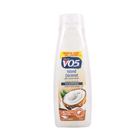 SHAMPOO VO5 ISLAND COCONUT 15OZ 1CT