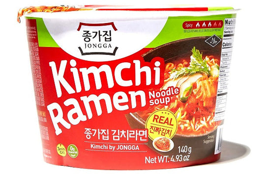 SOUP JONGGA BOWL KIMCHI 4.93OZ 6PK