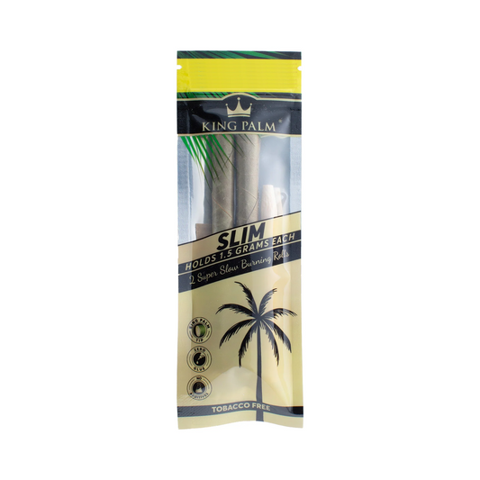 KING PALM SLIM 2PK HOLDS 1.5 GRAM EACH 20 POUCH BOX