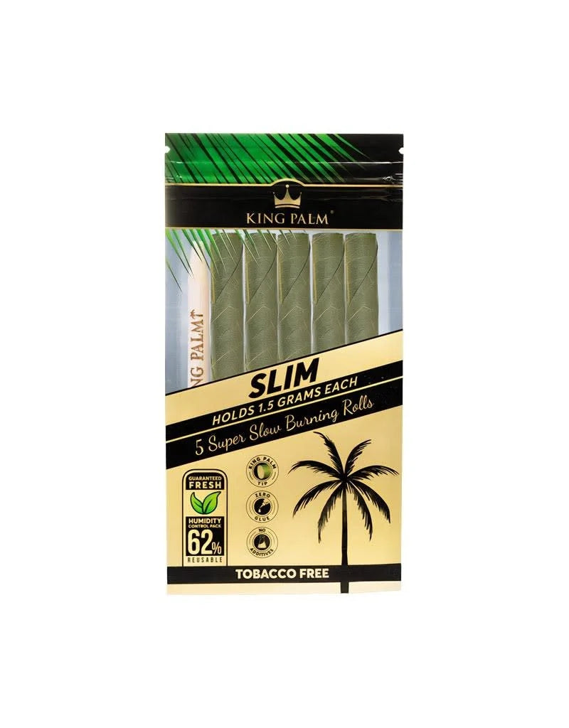 KING PALM SLIM 5PK HOLDS 1.5 GRAM EACH 15 POUCH BOX