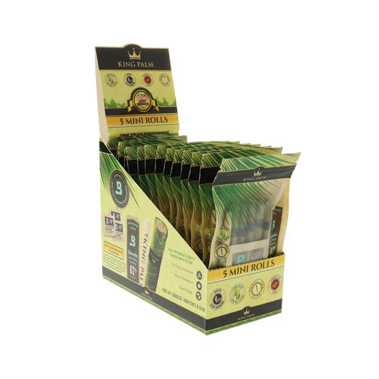 KING PALM MINI 5PK HOLDS 1 GRAM EACH 15 POUCH BOX