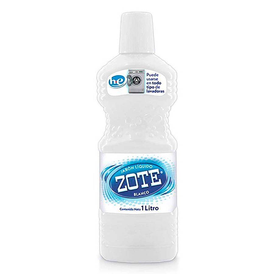 LAUNDRY SOAP ZOTE LAUNDRY LIQUID DETERGENT 1 L WHITE 1CT