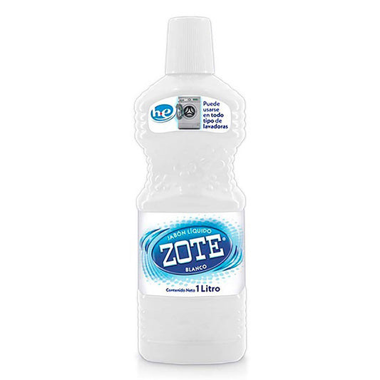 LAUNDRY SOAP ZOTE LAUNDRY LIQUID DETERGENT 1 L WHITE 1CT