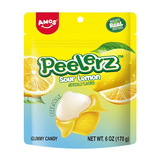 PEELERZ GUMMY LEMON 6OZ 1CT
