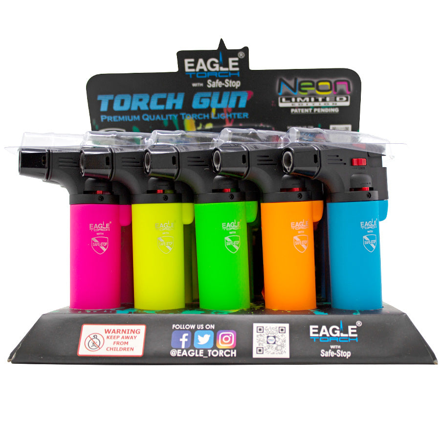 LIGHTER EAGLE TORCH LIGHTER 1 CT NEON MINI STRAIGHT 20PK
