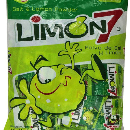 SALT PICA LIMON7 BAG 70Z GREEN 100PK