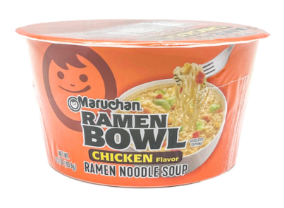 SOUP MARUCHAN BOWL CHICKEN 3.31OZ 6PK