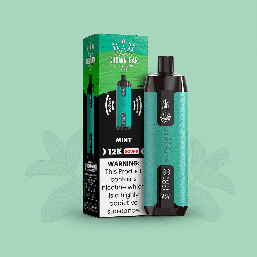 VAPE CROWN BAR AL FAKHER 12K 5PK  MINT