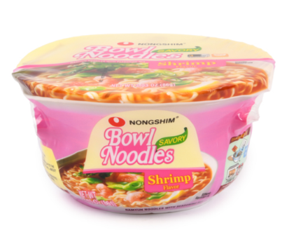 SOUP NONGSHIM BOWL SHRIMP 3.03OZ 12PK