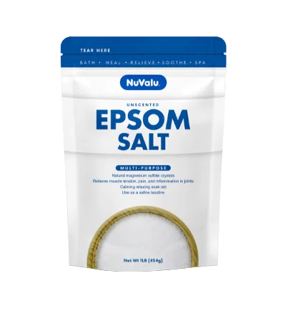 EPSOM SALT NUVALUE UNSCENTED 16 OZ 1CT