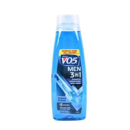 SHAMPOO VO5 MEN 3 IN 1 OCEAN SURGE 15OZ 1CT