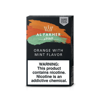 AL FAKHER ORANGE WITH MINT HOOKAH TOBACCO 50G 10PK