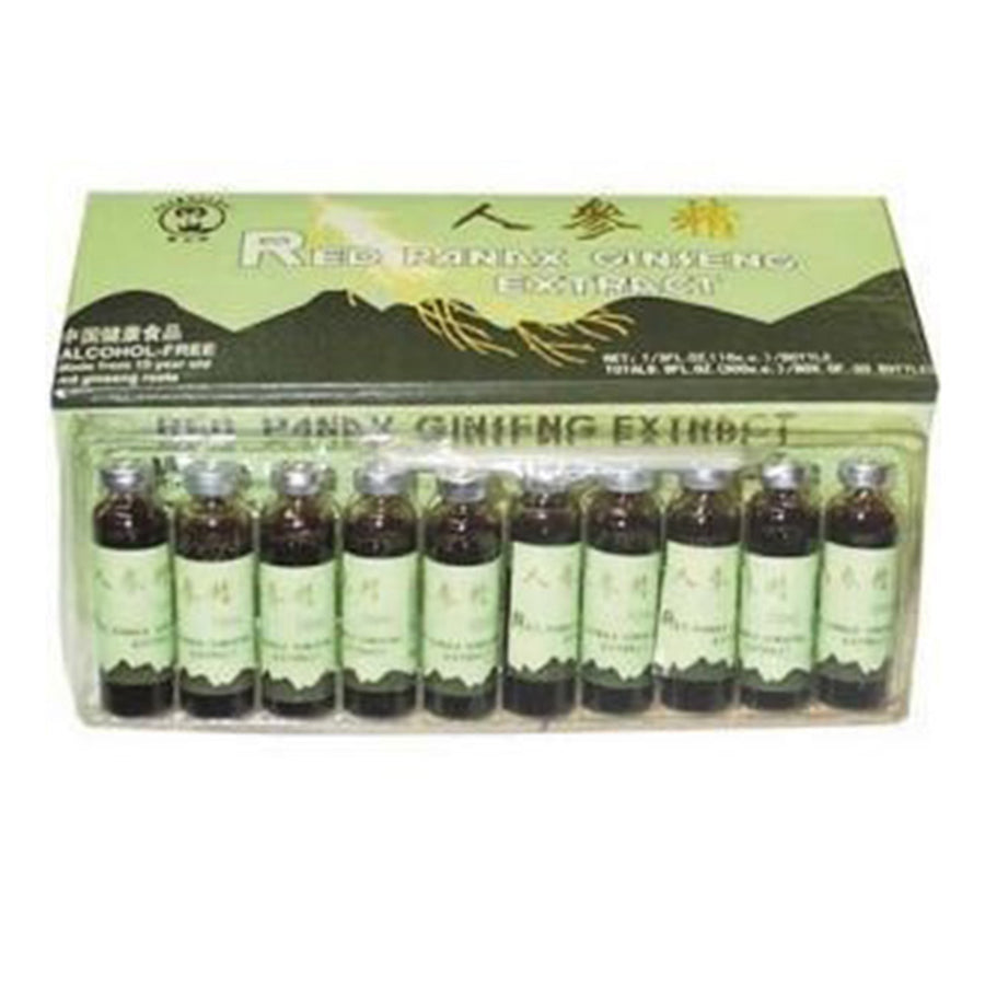 PANAX GINSENG EXTRACT 30PK 0.35OZ 10ML GREEN 1CT