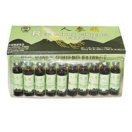 PANAX GINSENG EXTRACT 30PK 0.35OZ 10ML GREEN 1CT