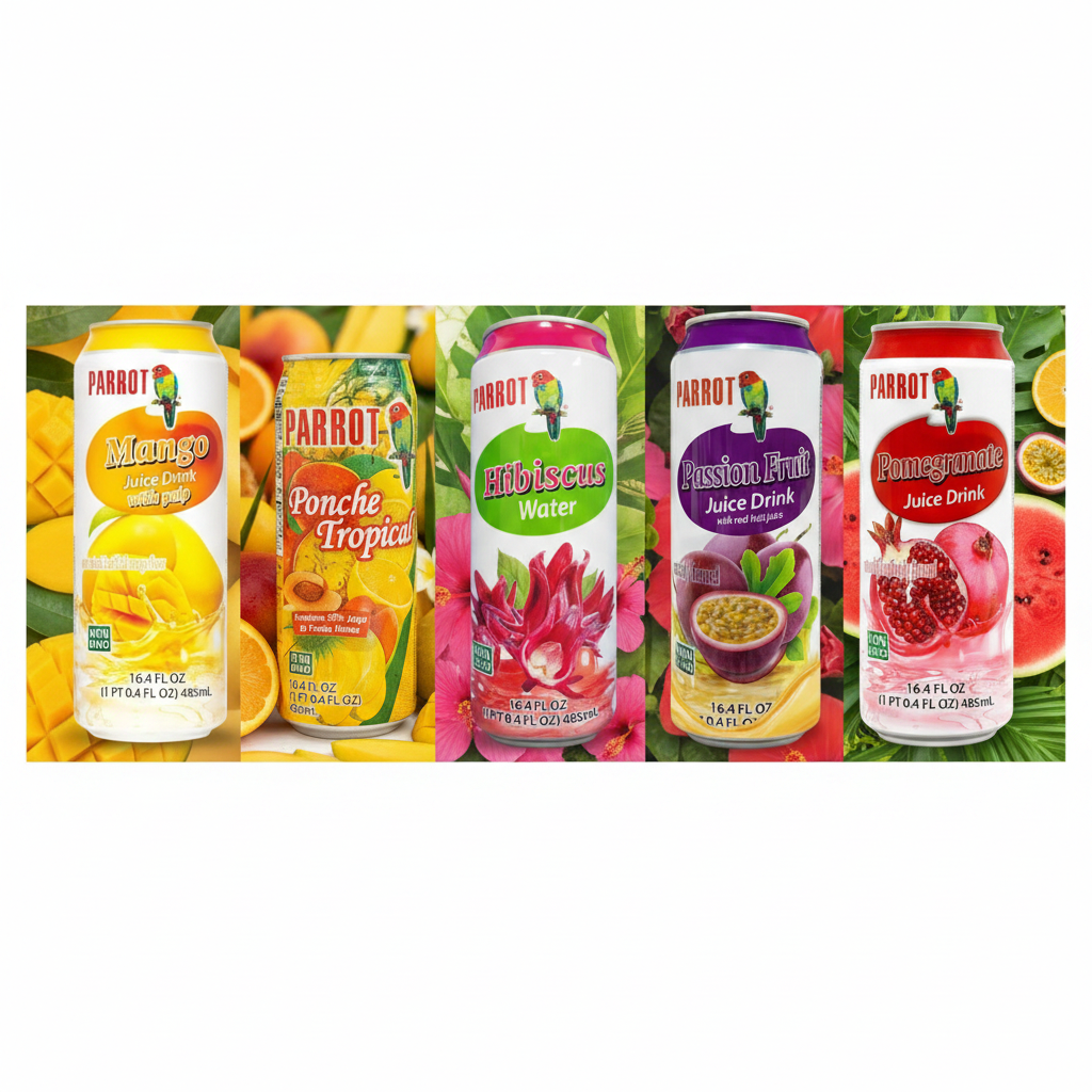 PARROT MANGO JUICE 16.4OZ 12PK