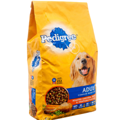 DOG FOOD PEDIGREE ADULT CRUNCH BITES ORIGINAL CHICKEN FLVORR 3.5LB 1CT