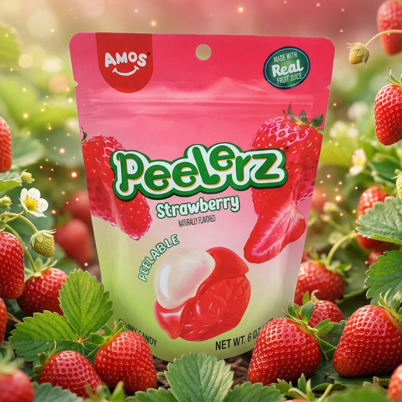 PEELERZ GUMMY STRAWBERRY 6OZ 1CT