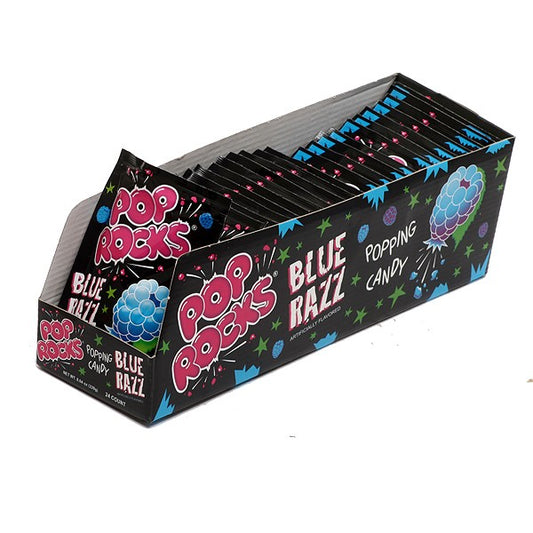 POP ROCK BLUE RAZZ SLIM BX 24CT
